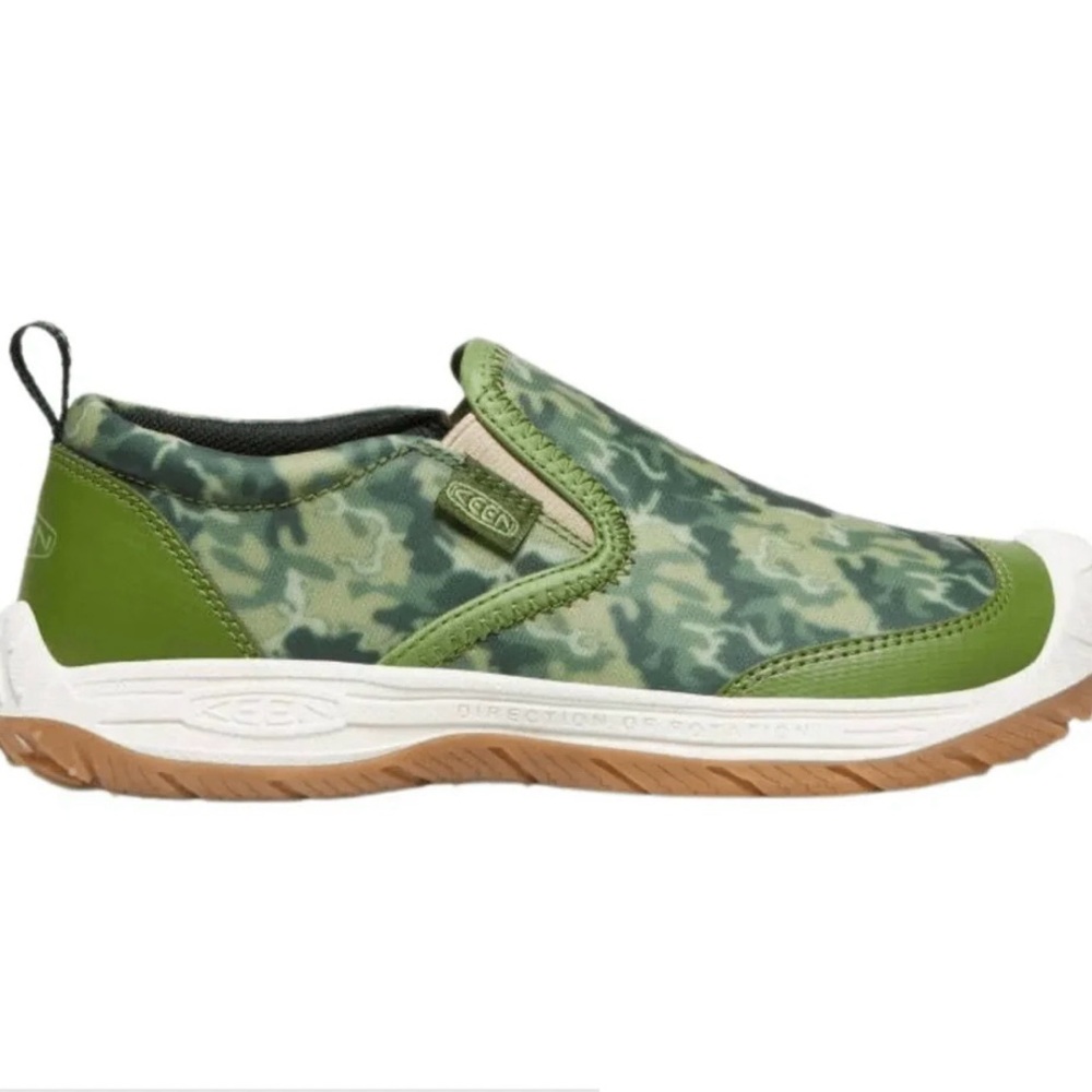 KEEN BIG KIDS' SPEED HOUND SLIP-ON - CAMO CAMPSITE